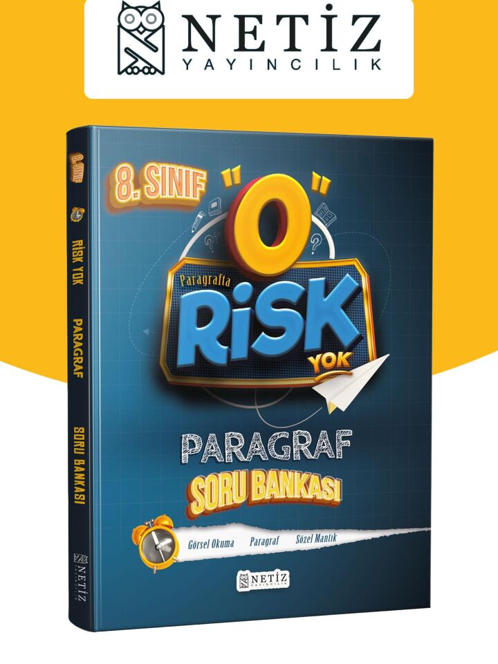 Netiz Risk Yok 8.Sınıf Paragraf Soru Bankası