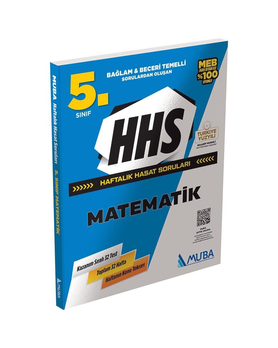 Muba 5.Sınıf Matematik Haftalık Hasat Soruları (HHS)
