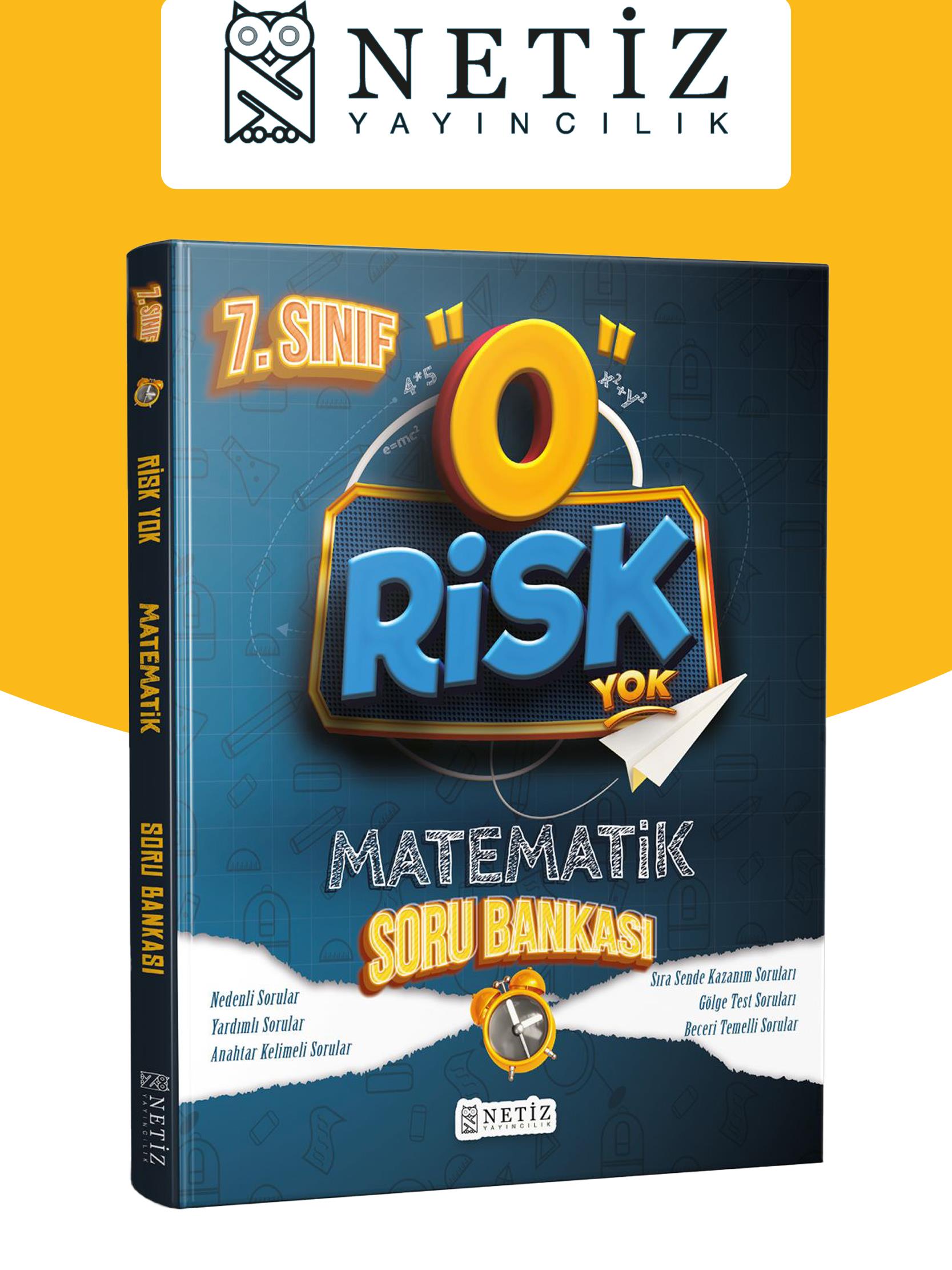 Netiz Yayıncılık Risk Yok 7. Sınıf Matematik Soru Bankası