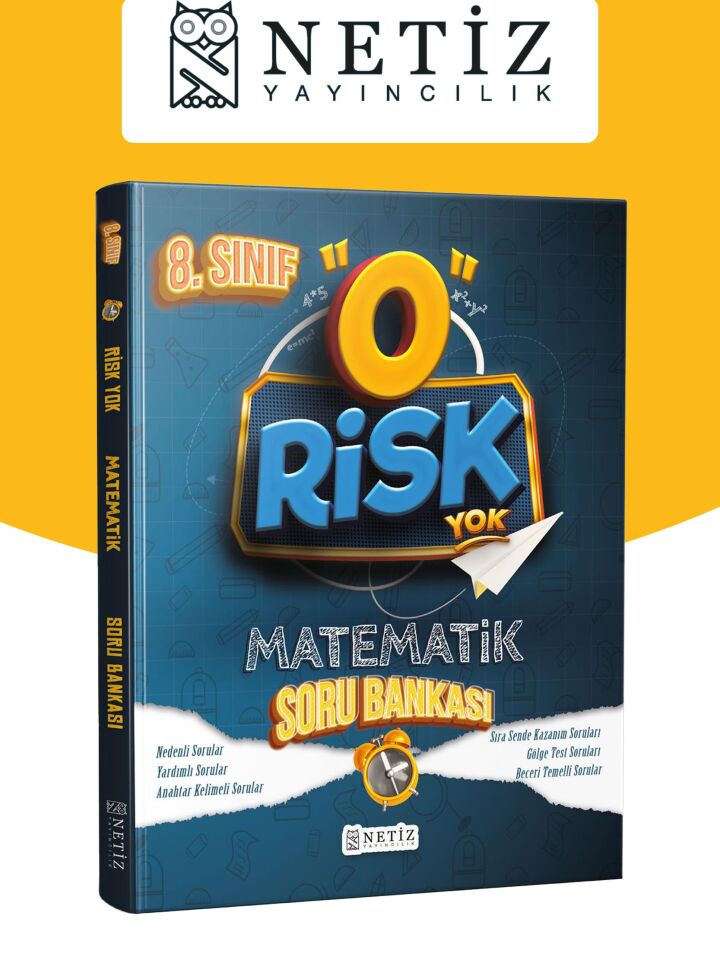Netiz Risk Yok 8.Sınıf Matematik Soru Bankası