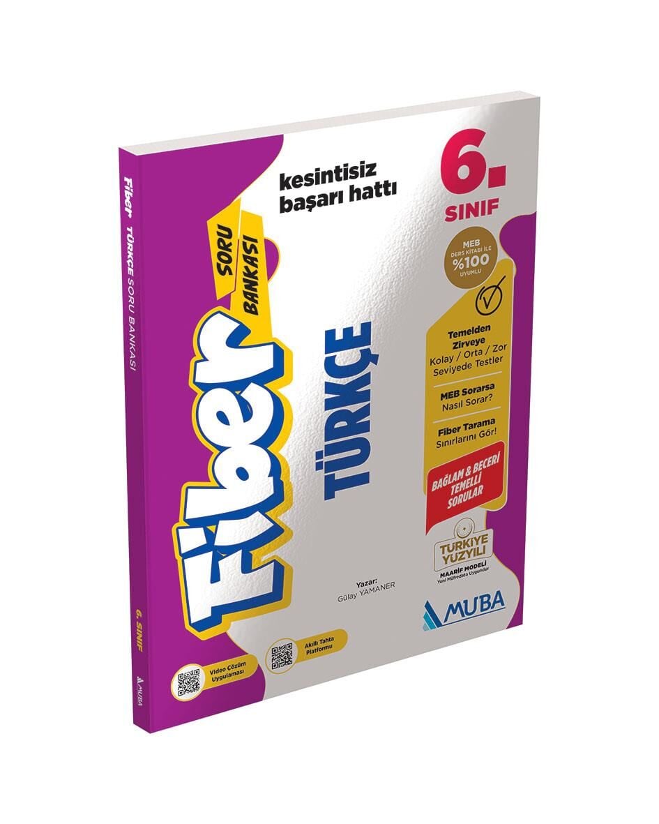 Muba 6. Sınıf Türkçe Fiber Soru Bankası