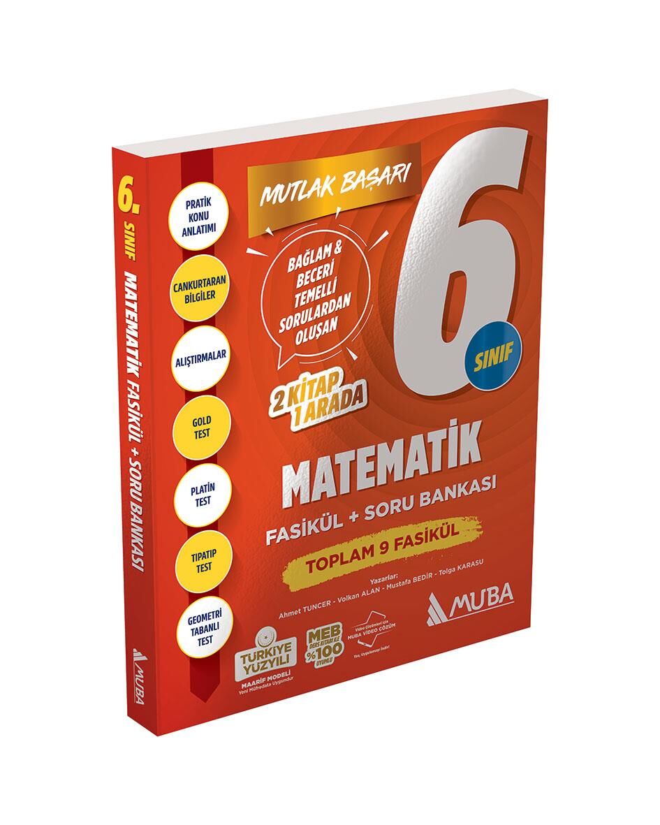 Muba MB 6.Sınıf Matematik Fasikül+Soru Bankası
