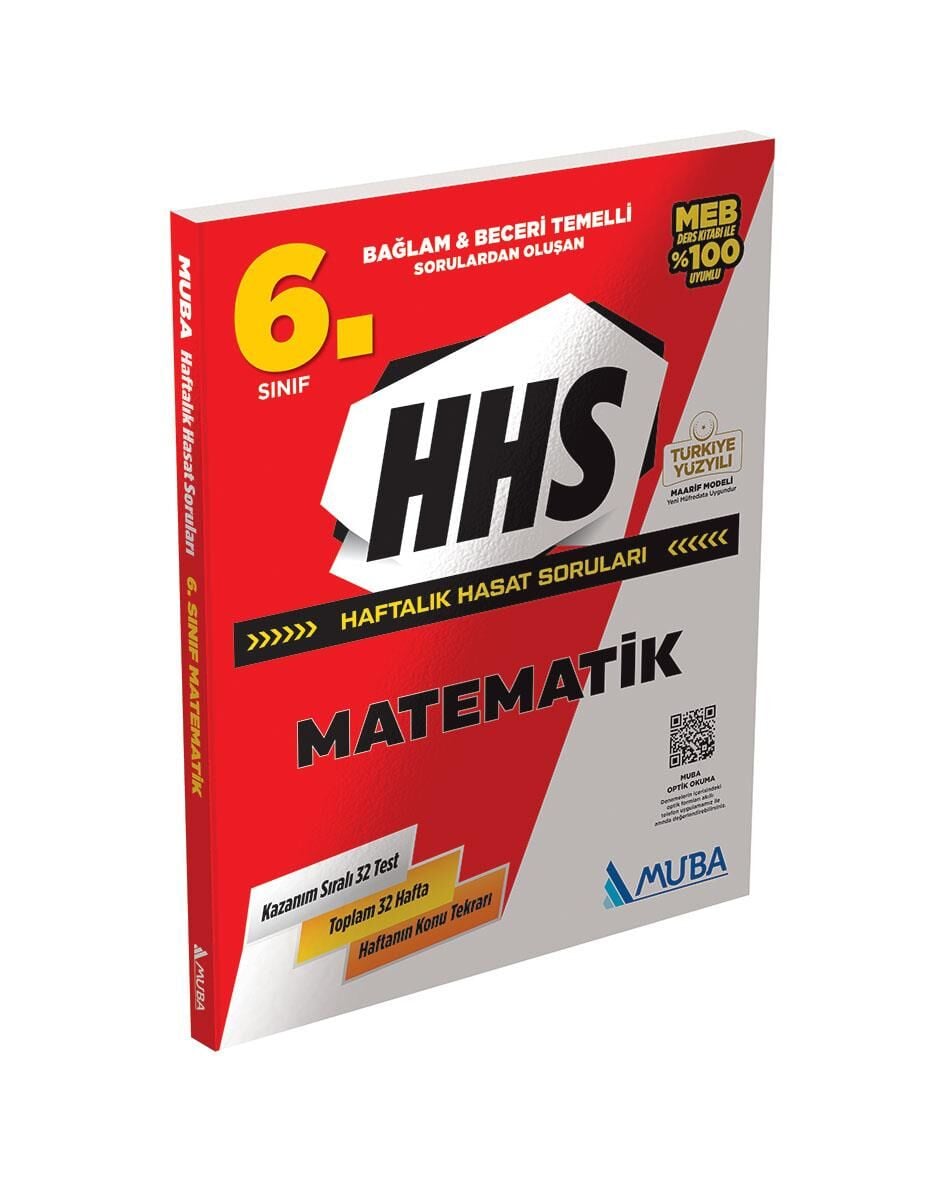 Muba 6.Sınıf Matematik Haftalık Hasat Soruları (HHS)