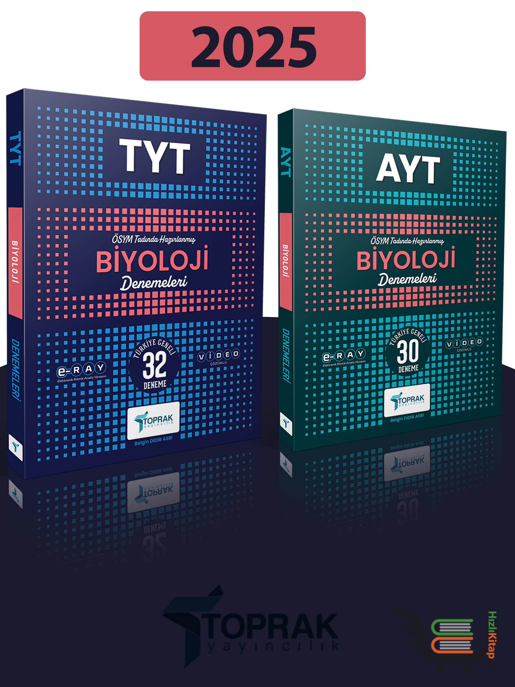 2025 AYT Biyoloji ve TYT Biyoloji Deneme Seti
