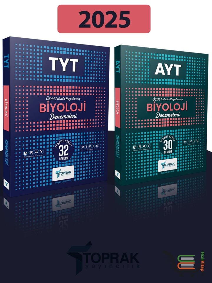 2025 AYT Biyoloji ve TYT Biyoloji Deneme Seti