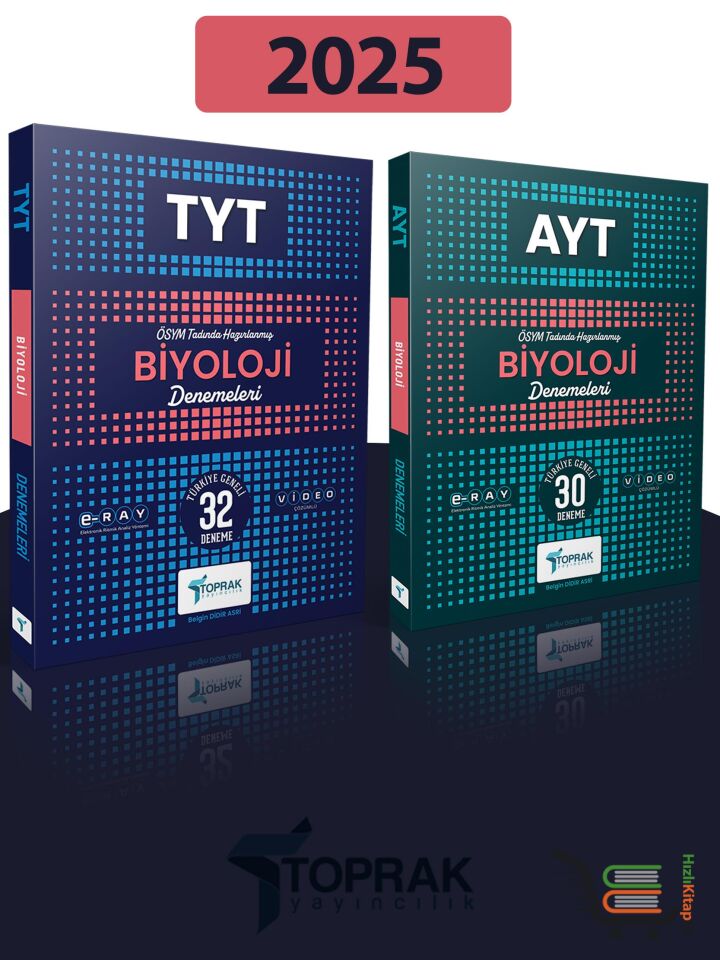 2025 AYT Biyoloji ve TYT Biyoloji Deneme Seti