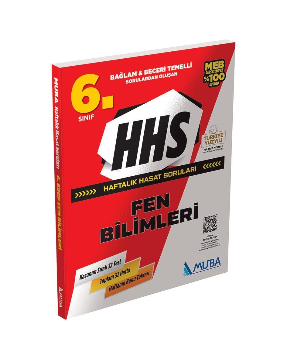 Muba 6.Sınıf Fen Bilimleri Haftalık Hasat Soruları (HHS)