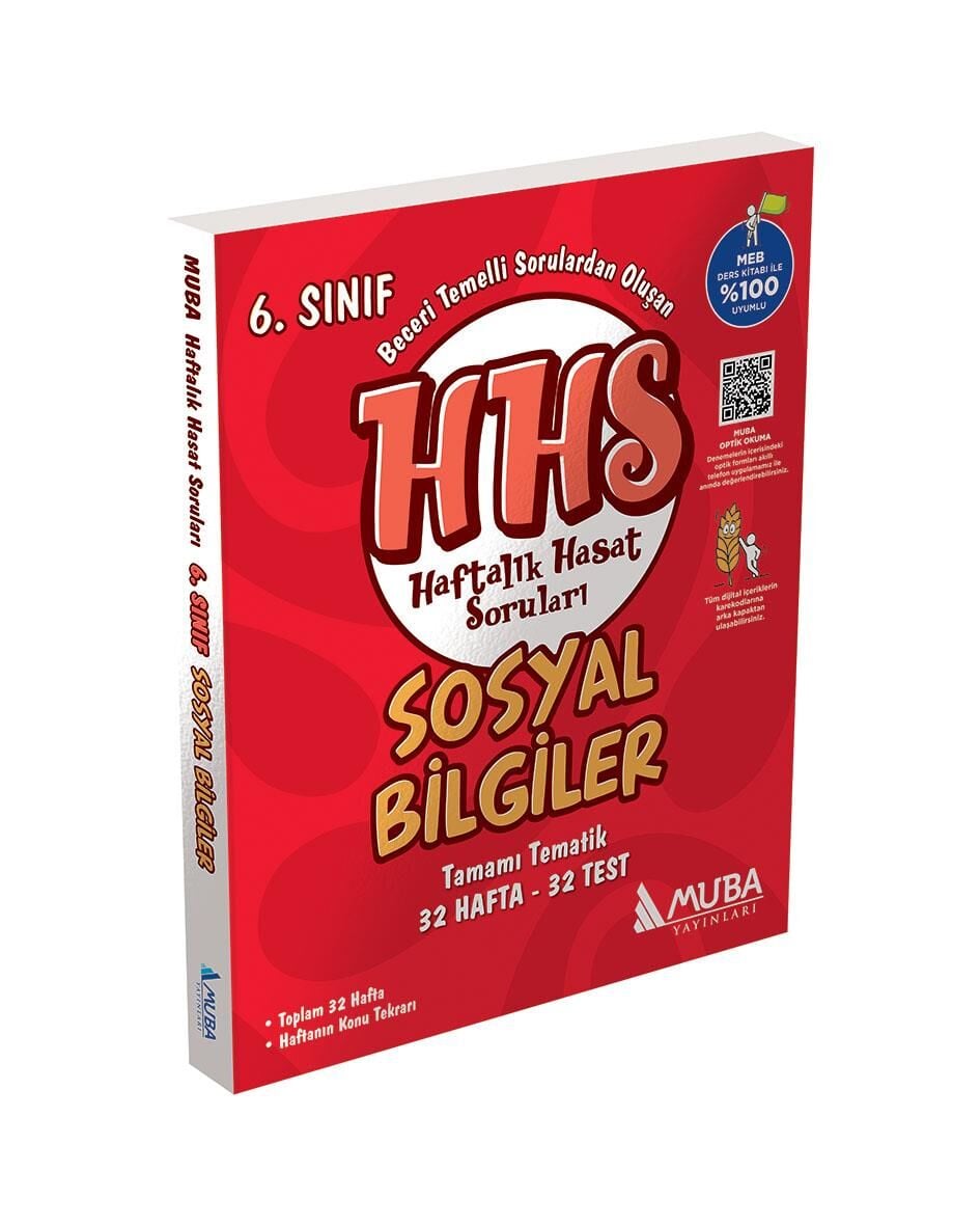 Muba 6.Sınıf Sosyal Bilgiler Haftalık Hasat Soruları (HHS)