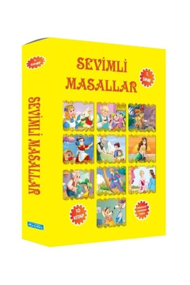 Parıltı Sevimli Masallar 1.sınıf 10 Kitap Set