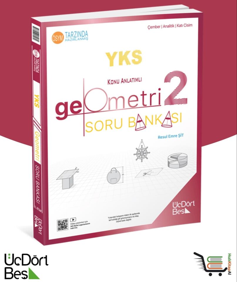 345 TYT-AYT Geometri 2. Kitap Soru Bankası