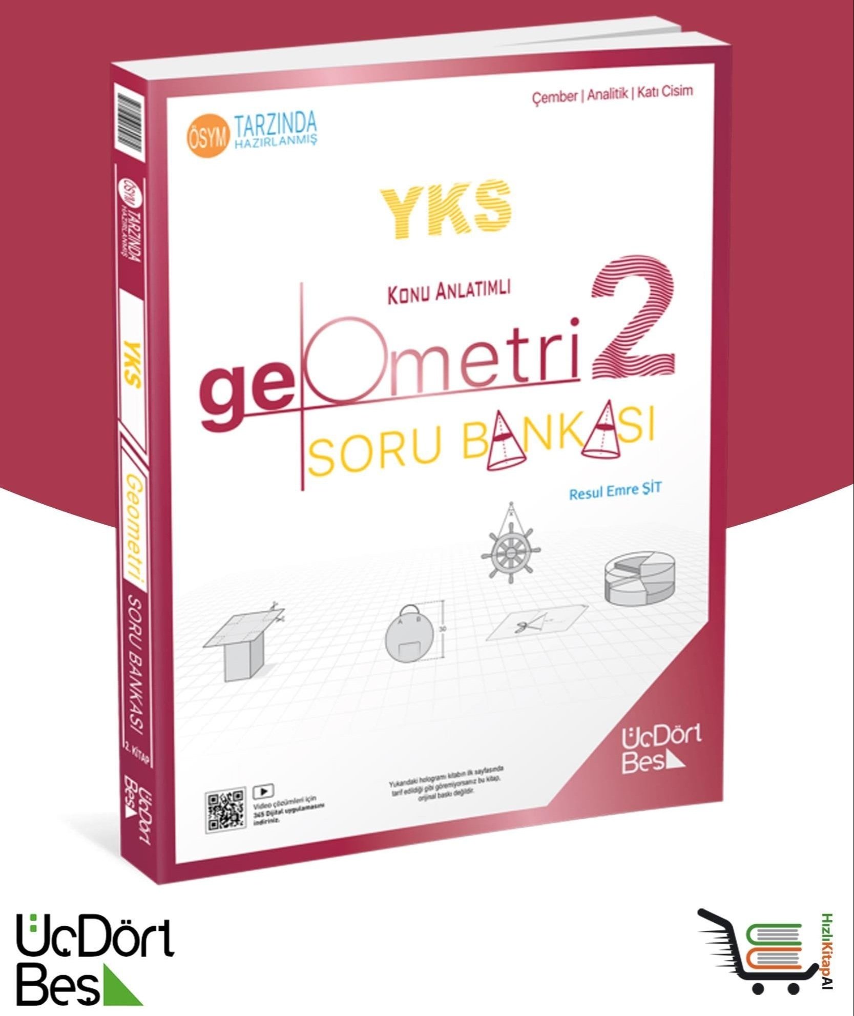 345 TYT-AYT Geometri 2. Kitap Soru Bankası
