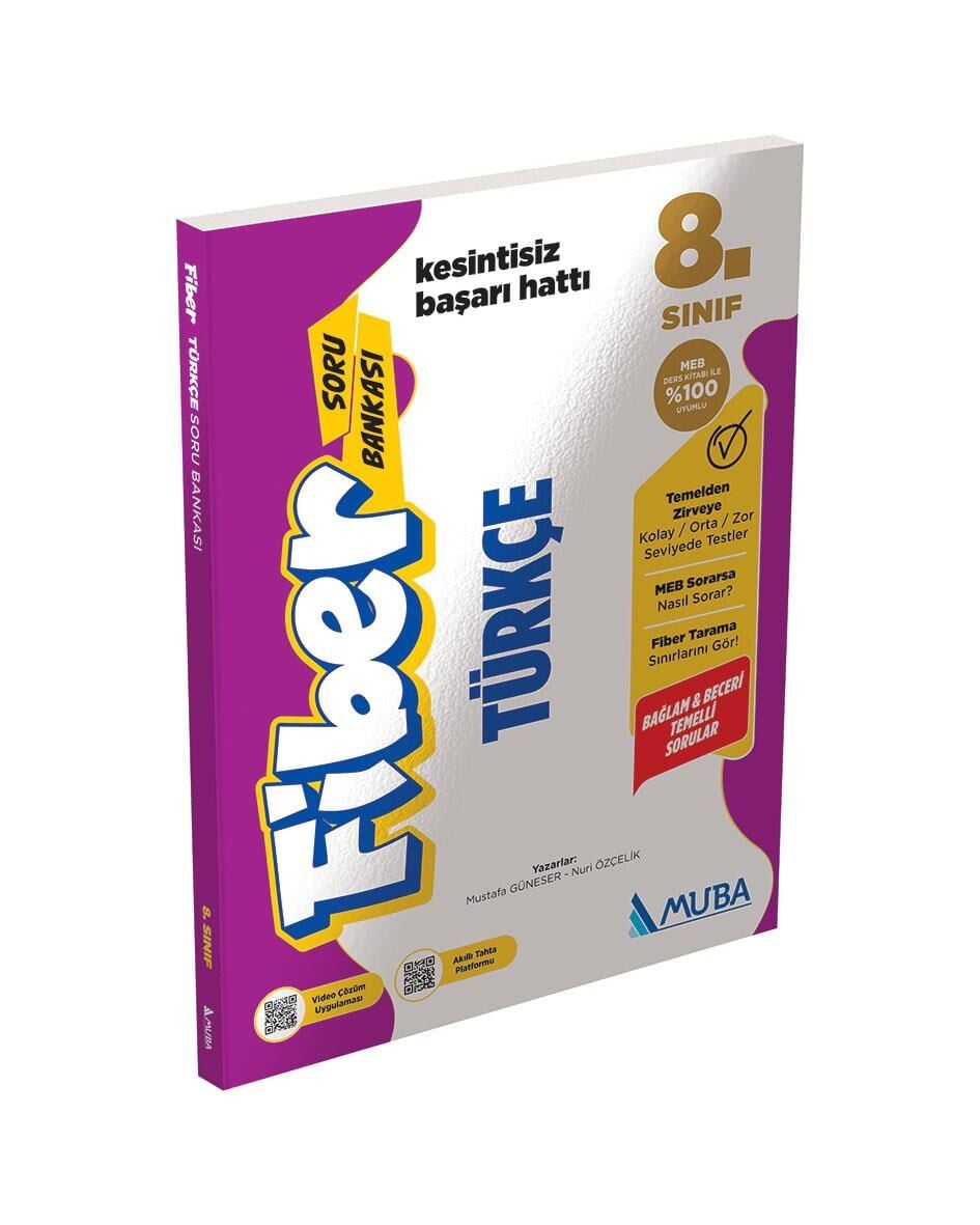 Muba 8. Sınıf Türkçe Fiber Soru Bankası