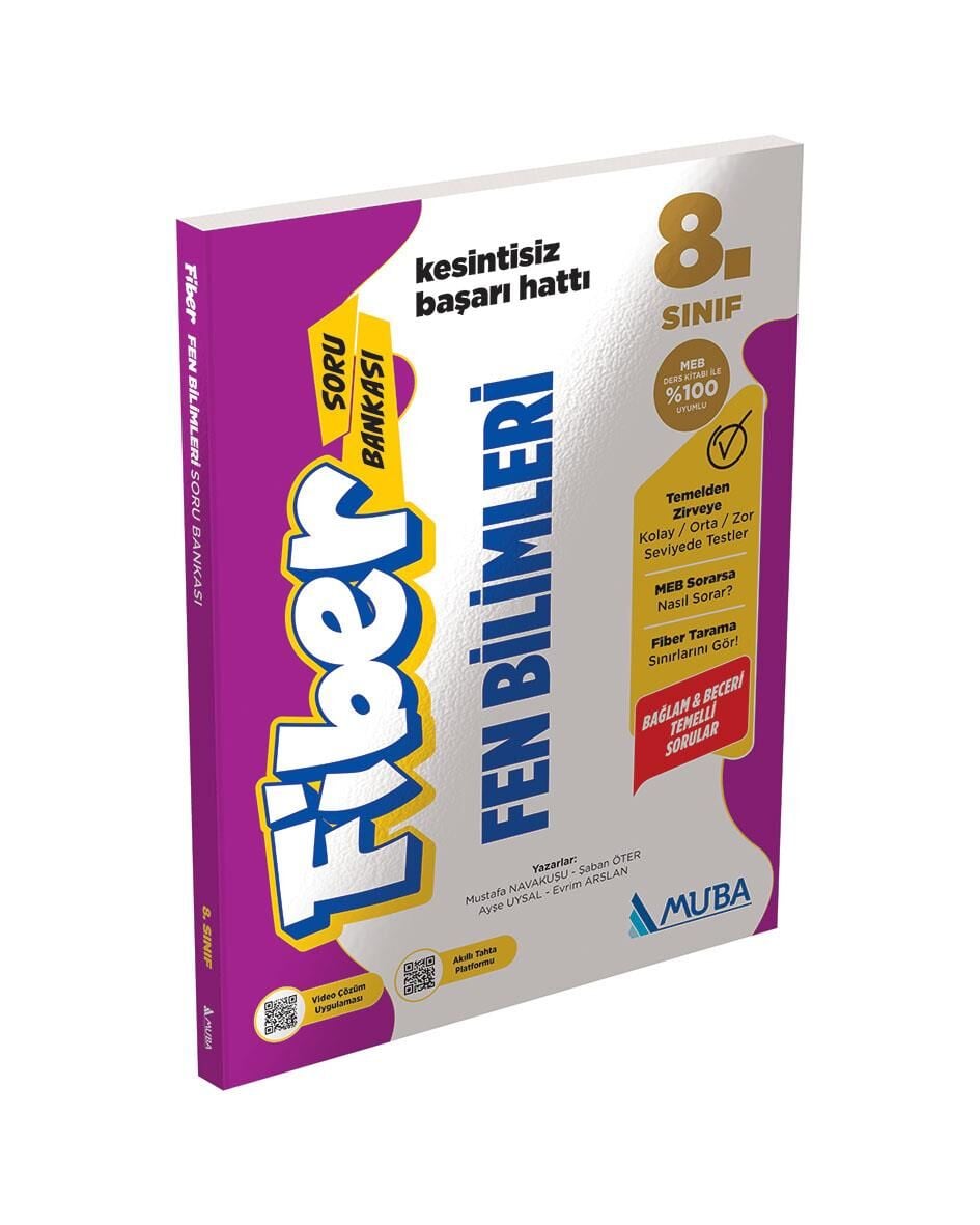 Muba 8. Sınıf Fen Bilimleri Fiber Soru Bankası