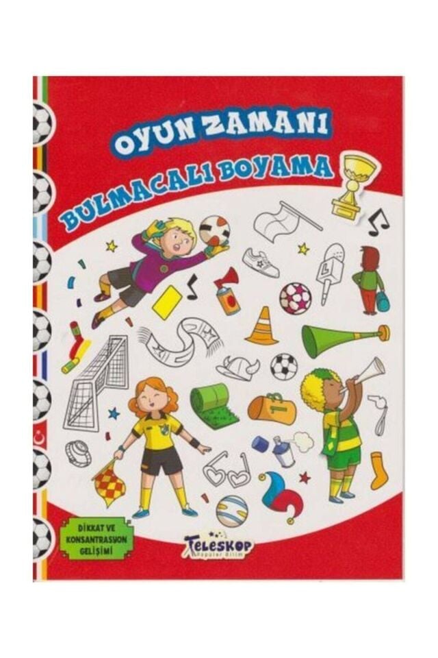 Teleskop Oyun Zamanı - Bulmacalı Boyama
