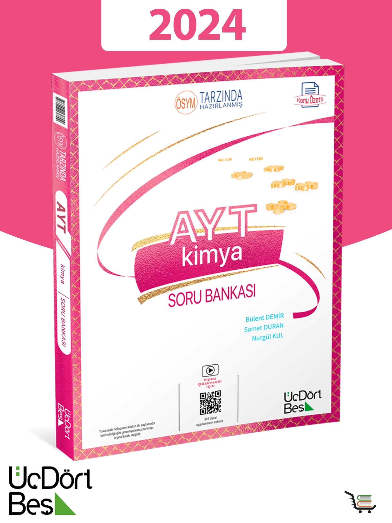 345-AYT Kimya Soru Bankası 2025 Model