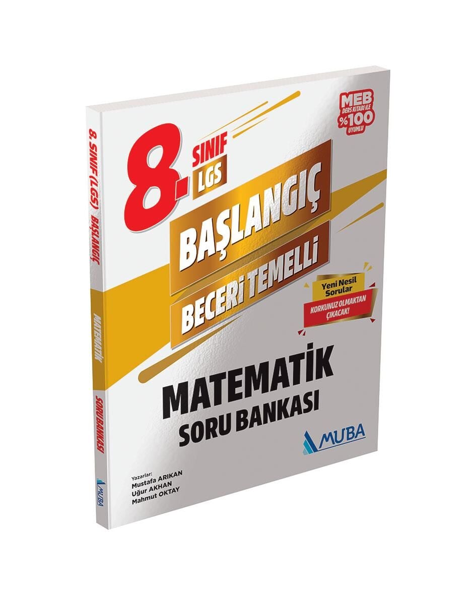 Muba 8.Sınıf Başlangıç Matematik Soru Bankası
