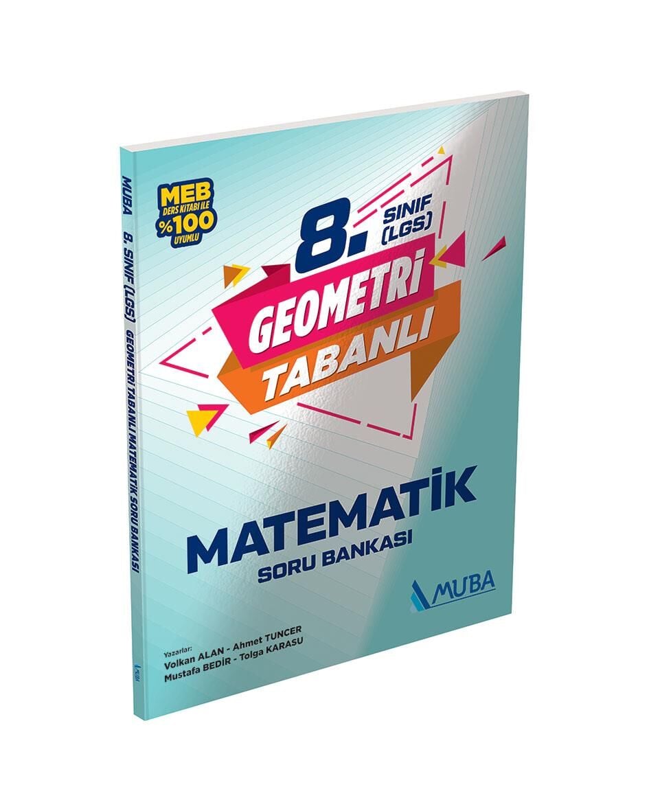 Muba 8. Sınıf Geometri Tabanlı Matematik Soru Bankası