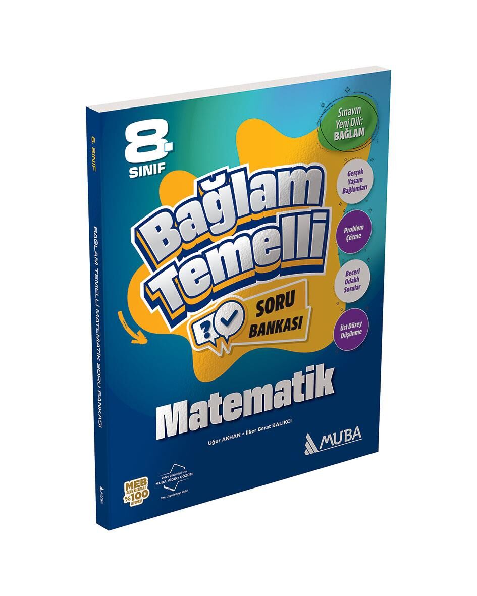 Muba 8. Sınıf Bağlam Temelli Matematik Soru Bankası