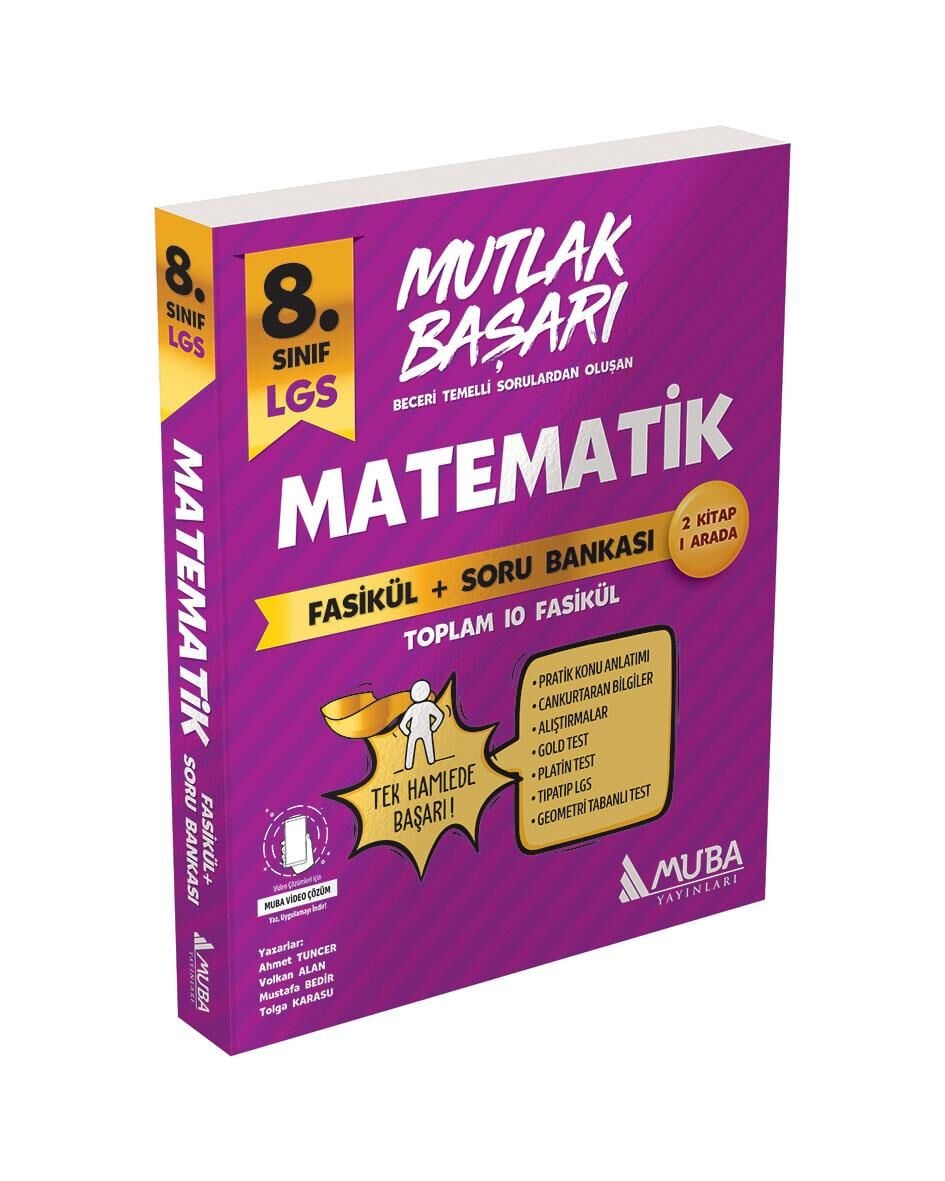 Muba MB 8.Sınıf Matematik Fasikül+Soru Bankası