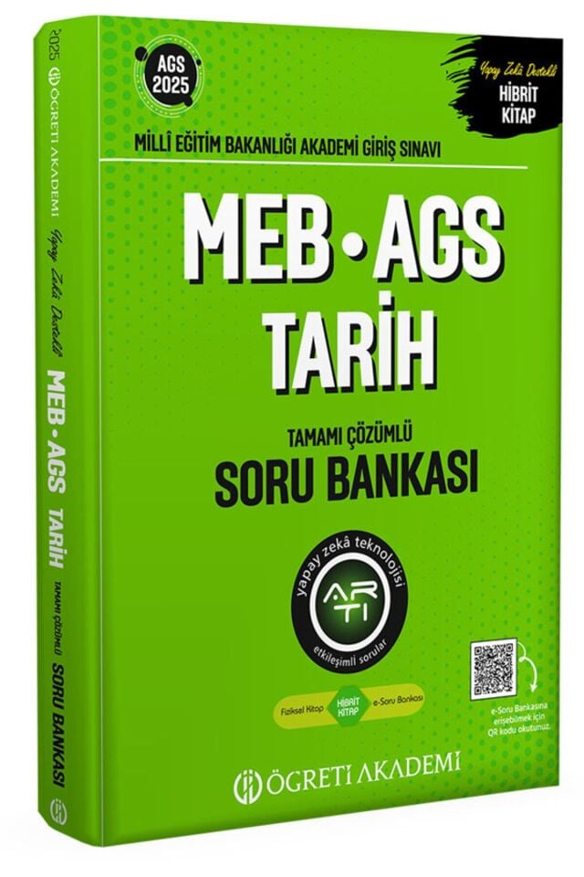 Öğreti 2025 MEB-AGS Tarih Tamamı Çözümlü Soru Bankası