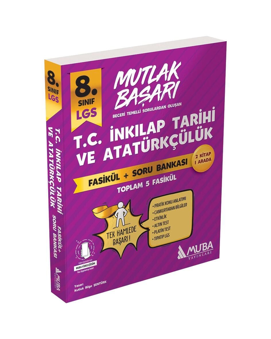 Muba MB 8.Sınıf İnkilap Tarihi Fasiküller+Soru Bankası