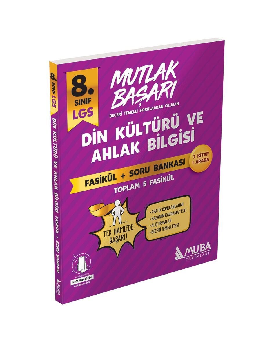 Muba MB 8.Sınıf Din Kültürü Fasiküller+Soru Bankası