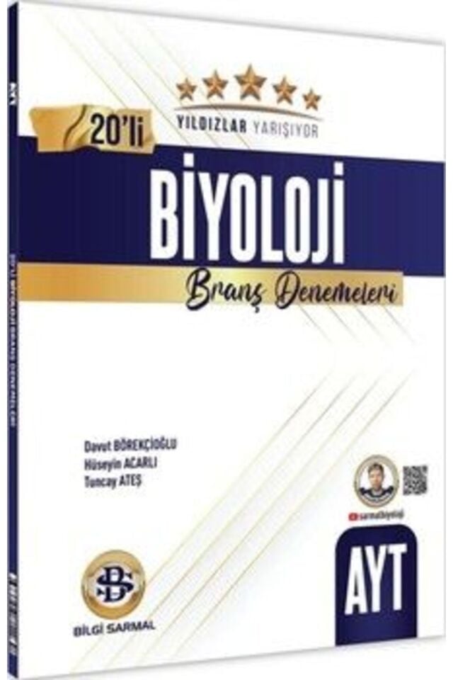 Yıldızlar AYT Biyoloji Deneme
