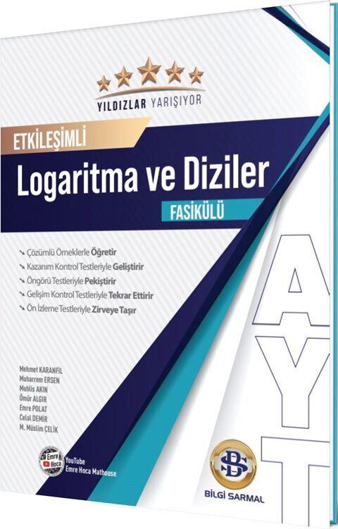 Yıldızlar AYT Logaritma Diziler Fasikülü