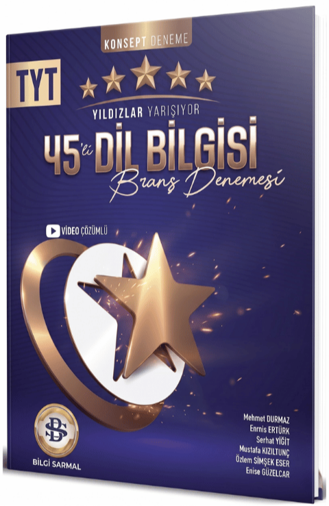 Bilgi Sarmal 45 TYT Dil Bilgisi branş denemesi