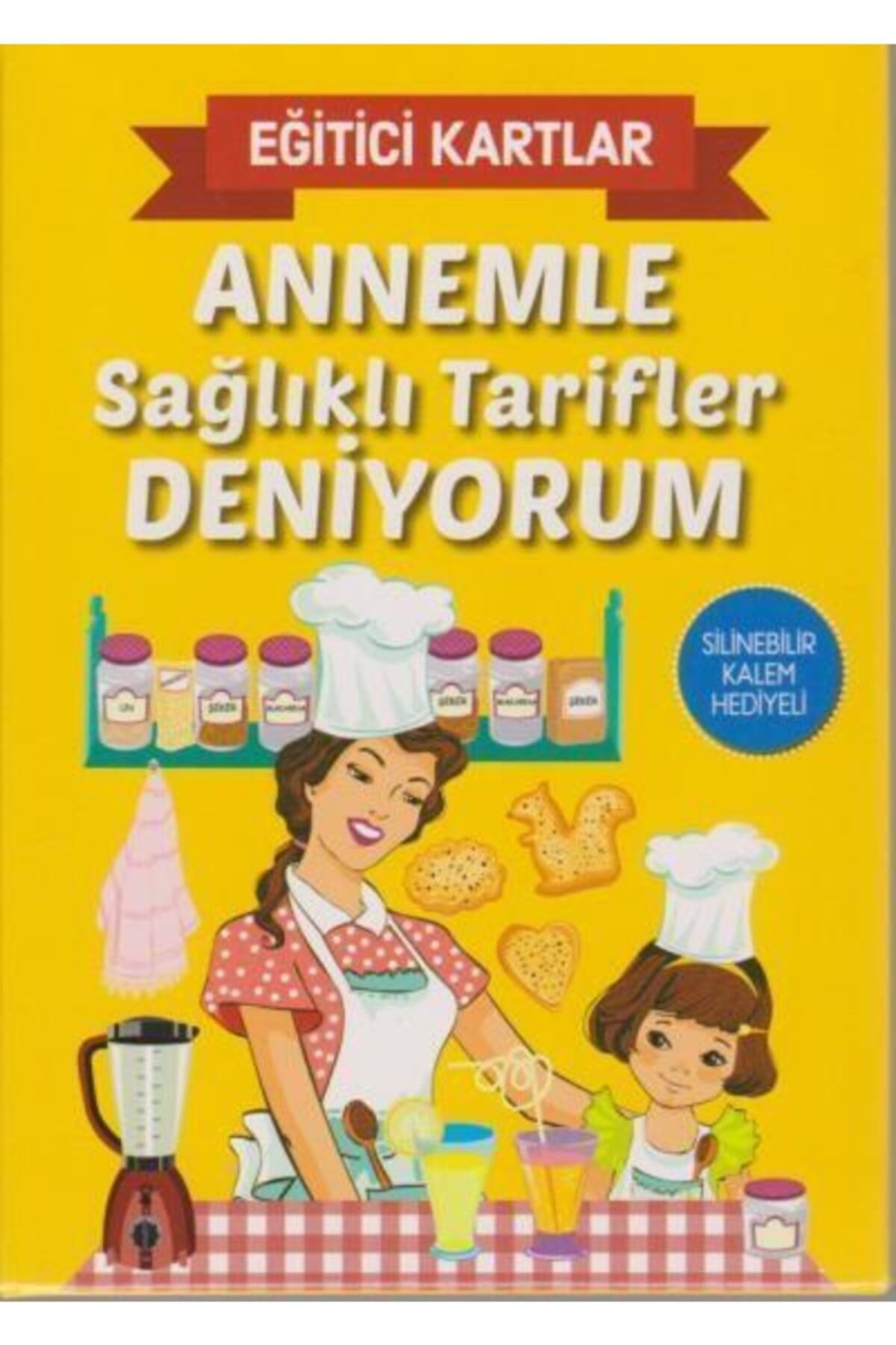 Eğitici Kartlar-annemle Sağlıklı Tarifler Deniyorum