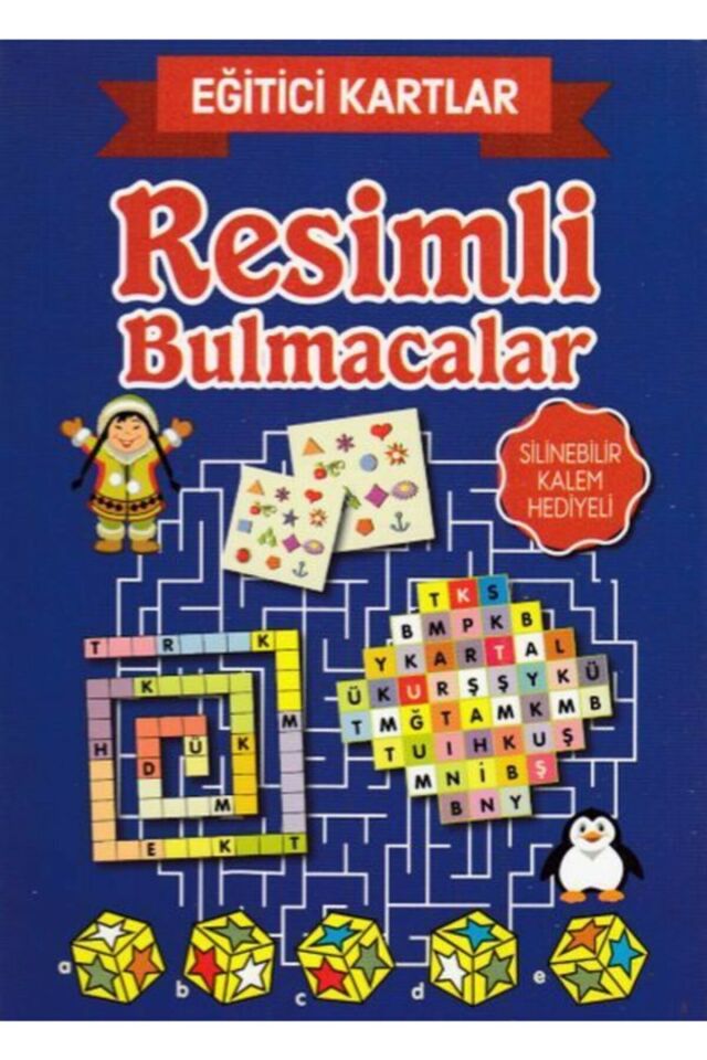 Eğitici Kartlar Resimli Bulmacalar