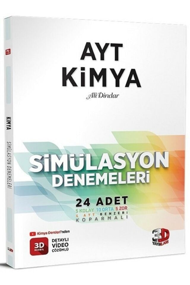 3D AYT Kimya Simülasyon Denemeleri