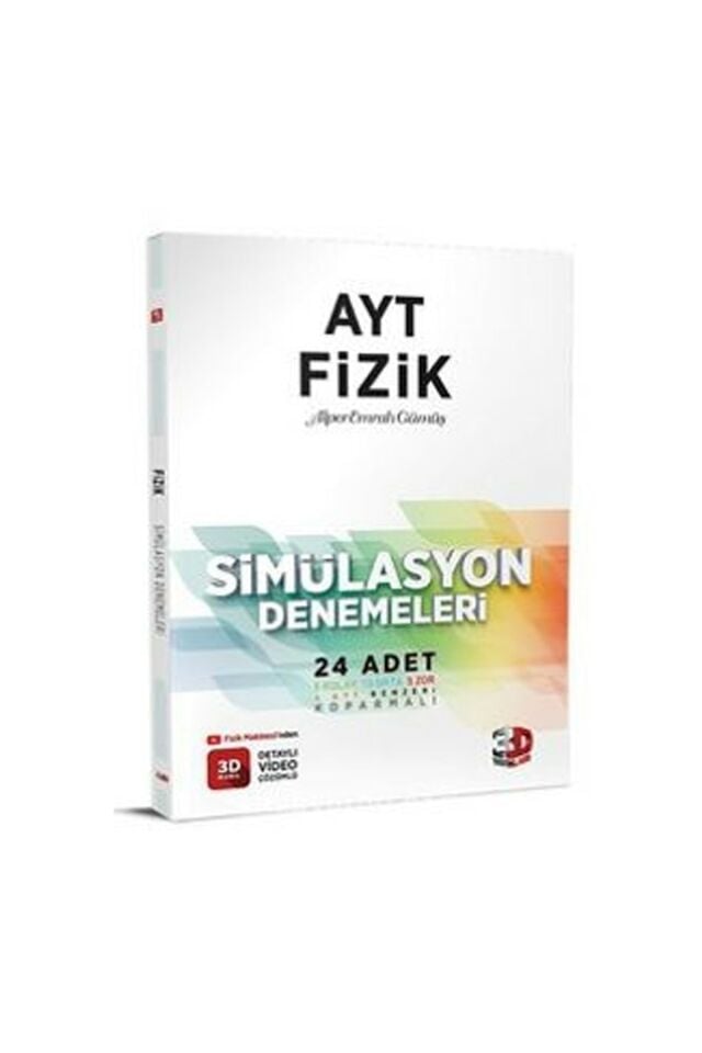 3D AYT 24'Lü Fizik Simülasyon Deneme