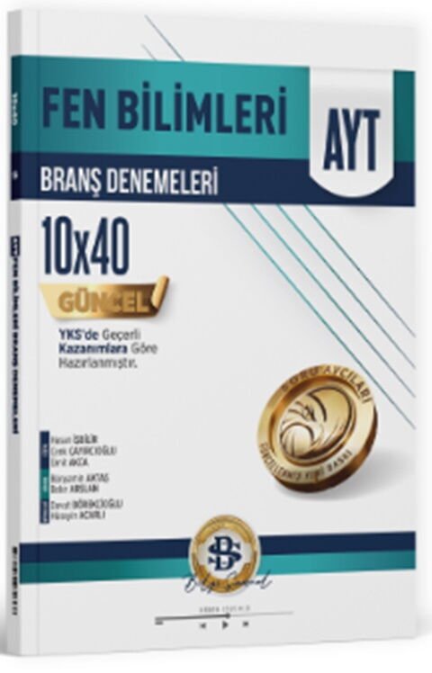 Bilgi Sarmal AYT Fen Bilimleri 10 lu Deneme