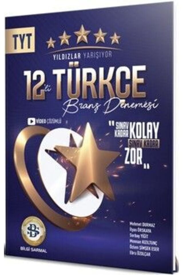 Yıldızlar TYT Türkçe 12 li Deneme