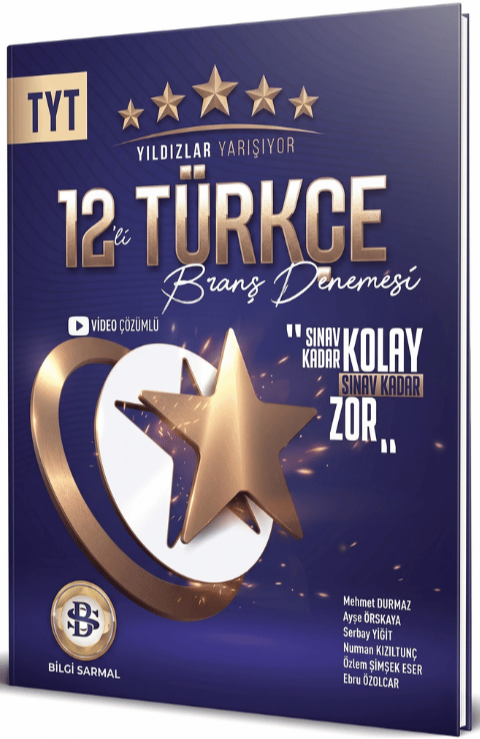 Bilgi Sarmal Yıldızlar TYT Türkçe 12 li Deneme