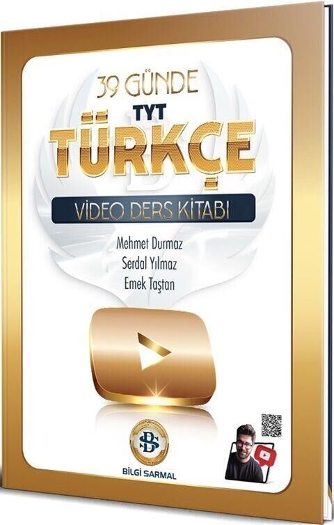 Bilgi Sarmal TYT 39 Günde Türkçe Video Ders Kitabı