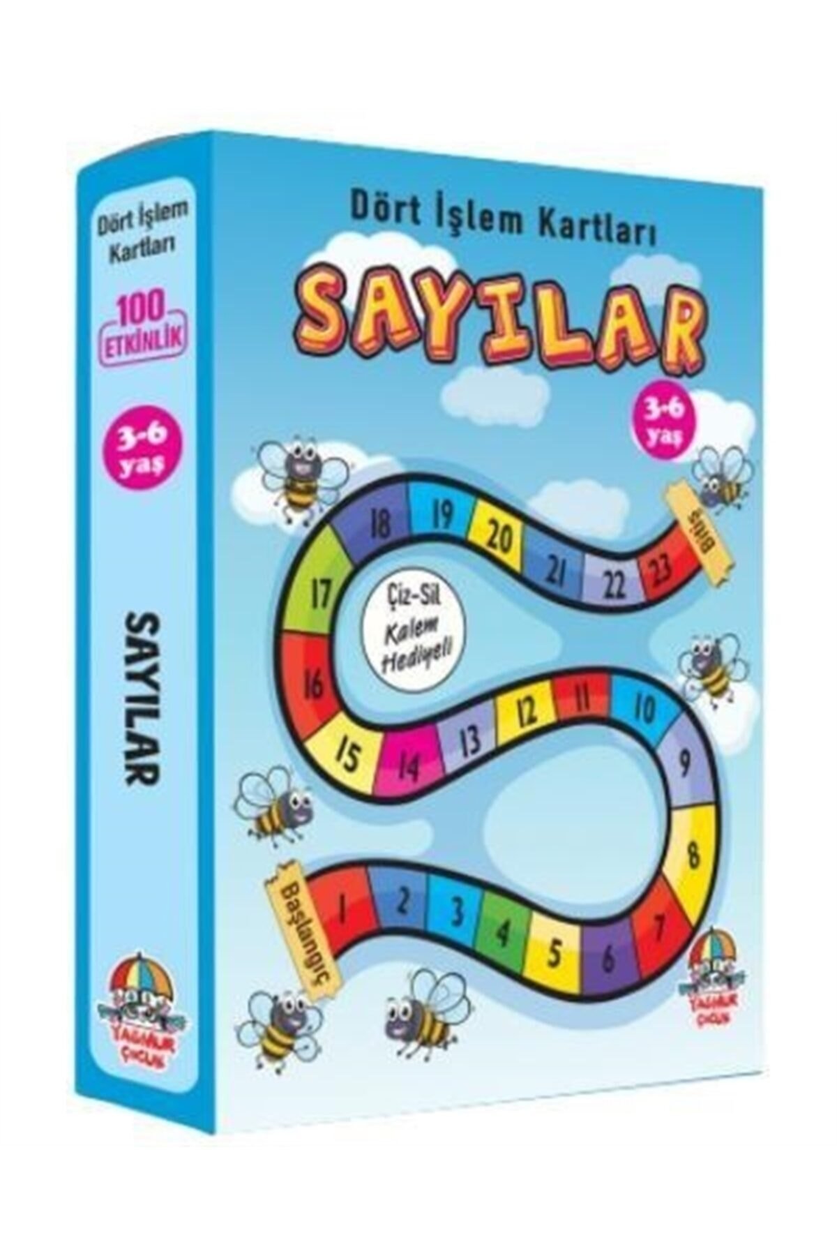 3-6 Yaş Sayılar - Dört Işlem Kartları