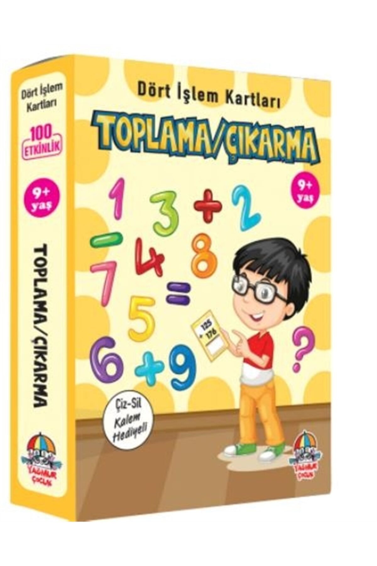 9+ Yaş Toplama Çıkarma - Dört Işlem Kartları