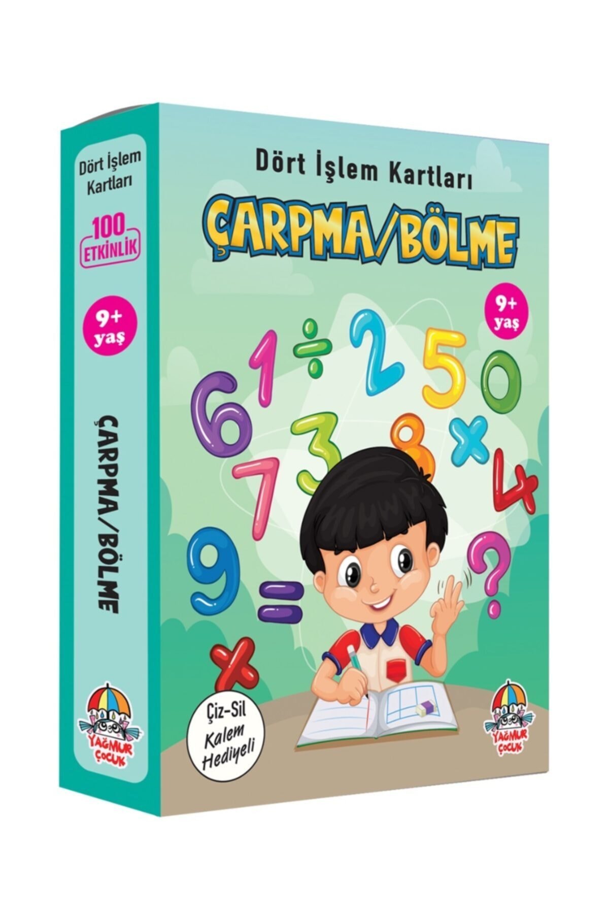 9+ Yaş Dört Işlem Kartları Çarpma/bölme