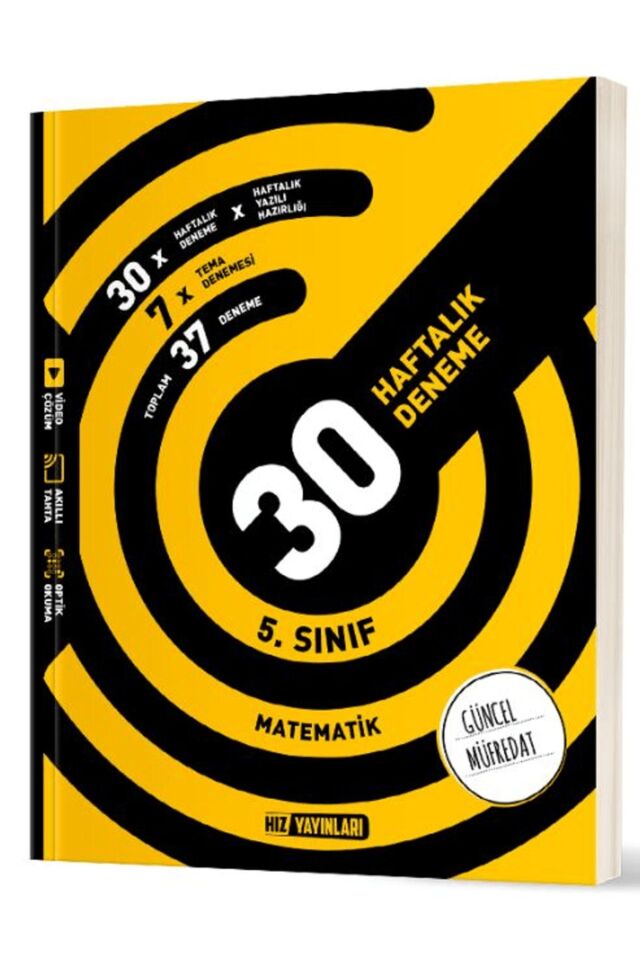 Hız 5. Sınıf Matematik Haftalık Deneme