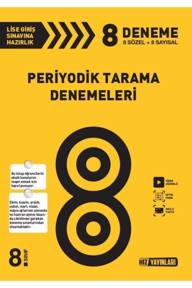 Hız 8. Sınıf Periyodik Tarama Denemeleri