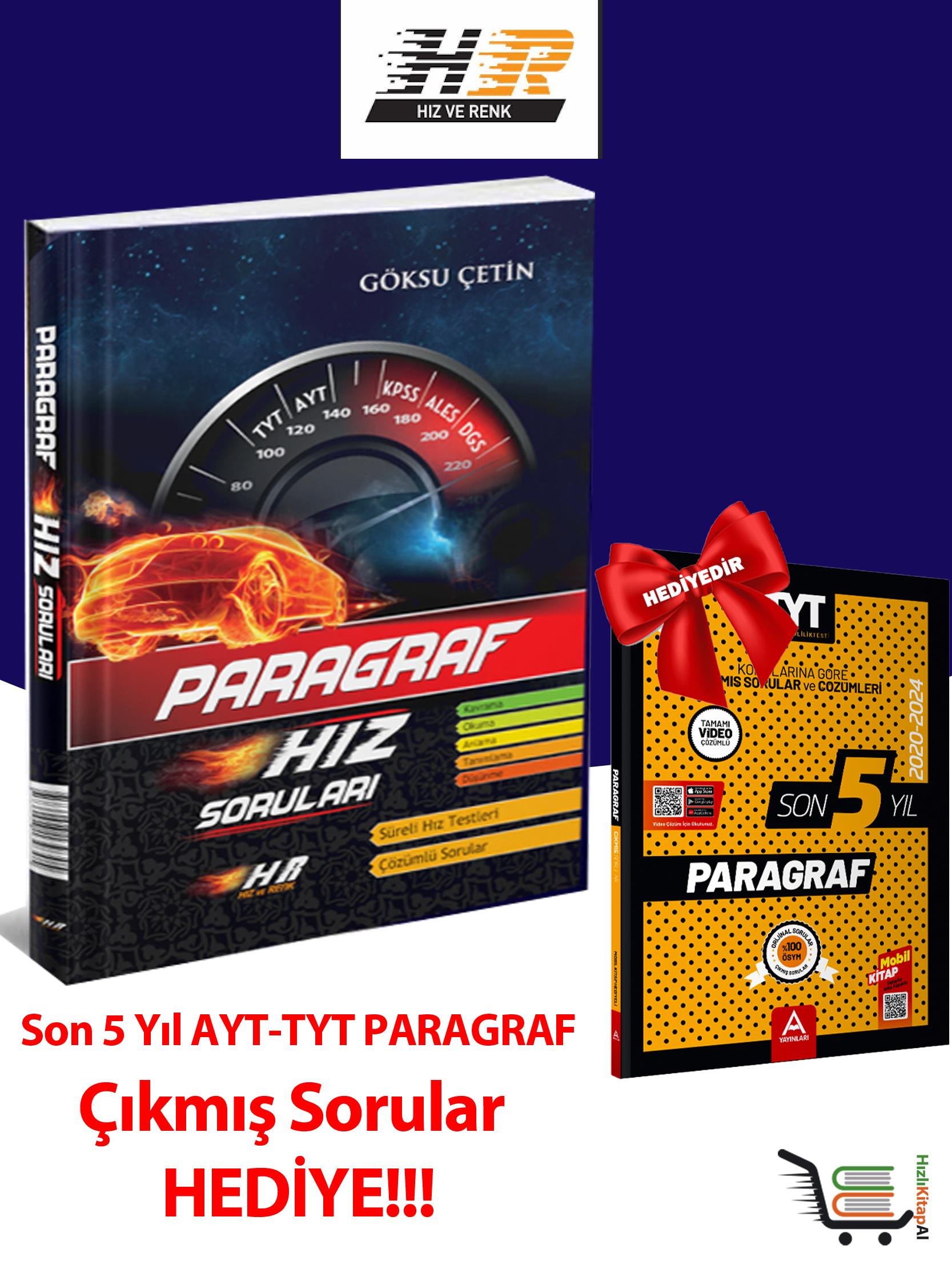 Paragraf Soru Bankası-Paragraf Çıkmış Sorular Hediyeli!