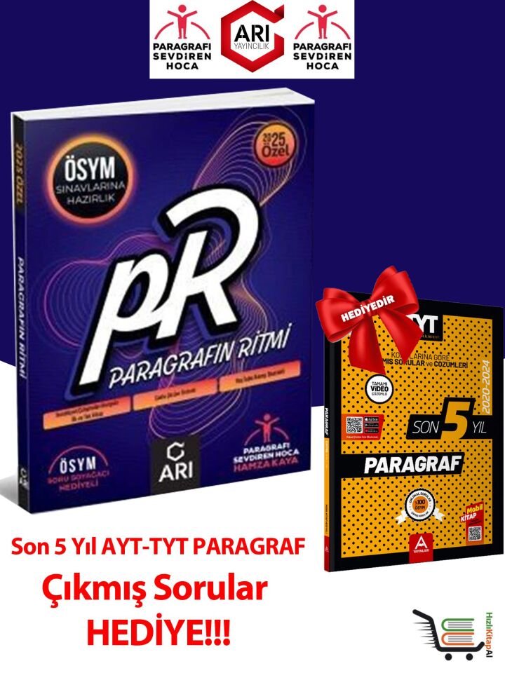 Paragrafın Ritmi Soru Bankası-Paragraf Çıkmış Sorular Hediyeli!