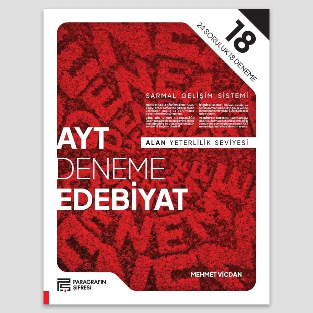 Paragrafın Şifresi Ayt Edebiyat Denemeleri