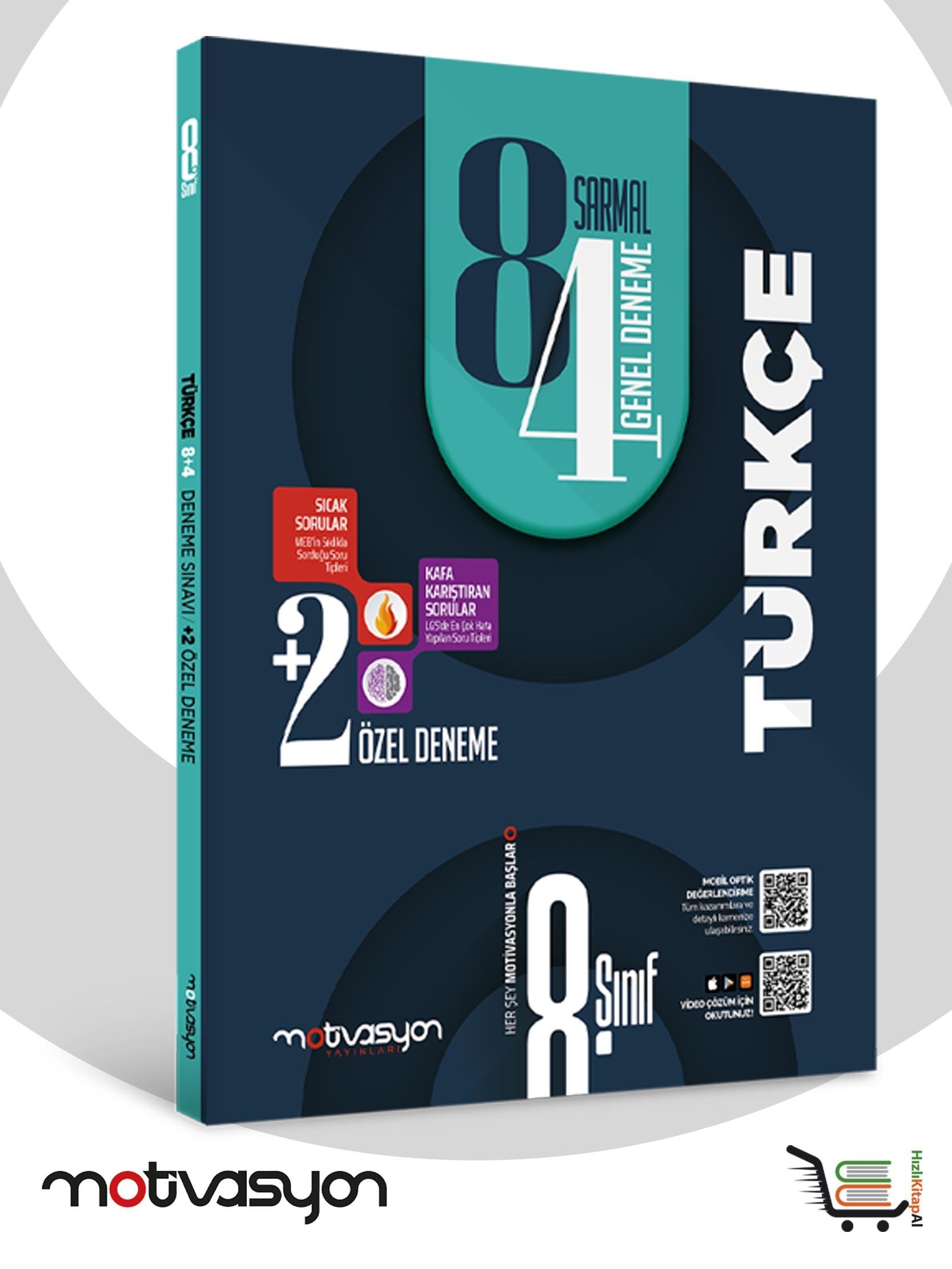 Motivasyon 8. Sınıf Türkçe 8+4+2 Deneme