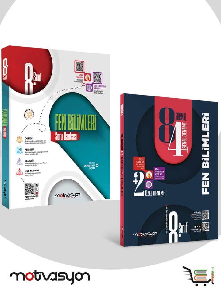 8. Sınıf Fen Bilimleri Seti 2 eser