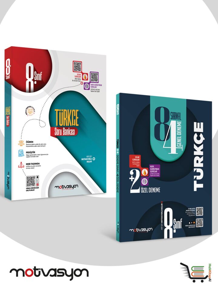 8. Sınıf Türkçe Seti 2 eser