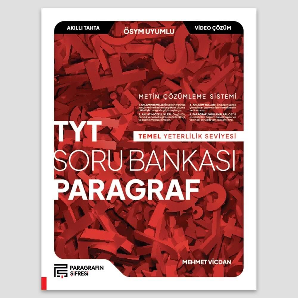 Paragrafın Şifresi Tyt Temel Paragraf Soru Bankası