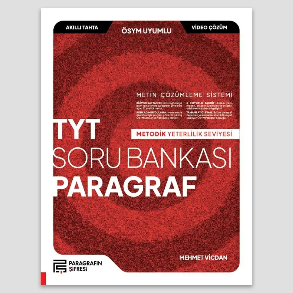 Paragrafın Şifresi Tyt Metodik Paragraf Soru Bankası